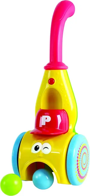 Play Baby Push Walker & Whirl Scoop A Ball Launcher Walker Toddler Music Walking Push Toy Early Education Toy for 12 Months  Old,2995