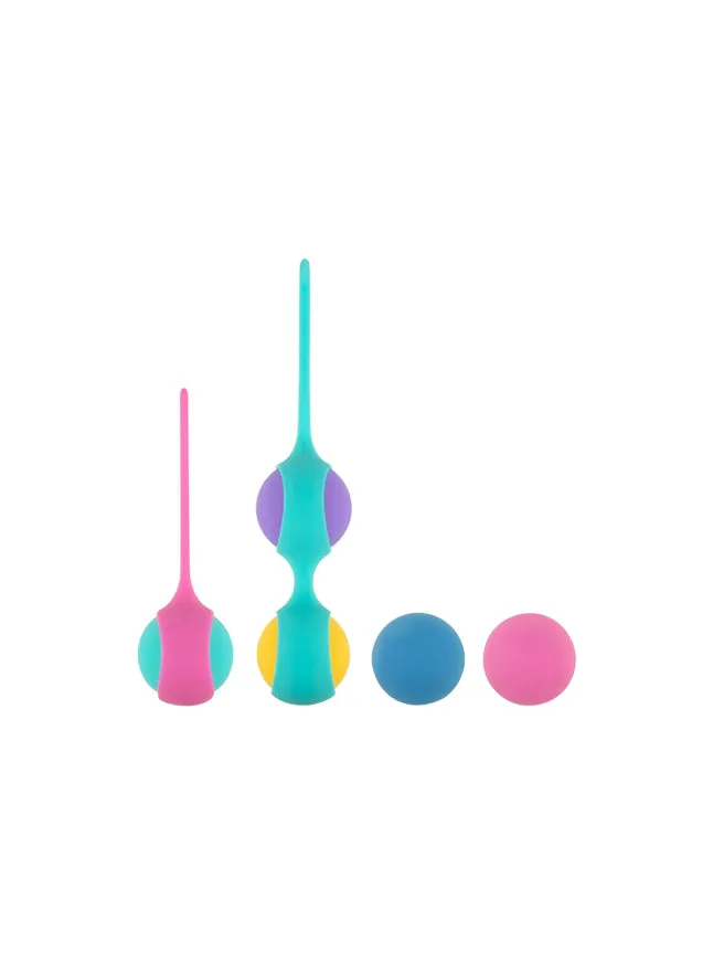 PMV20 Vita Weighted Silicone Kegel Ball Set