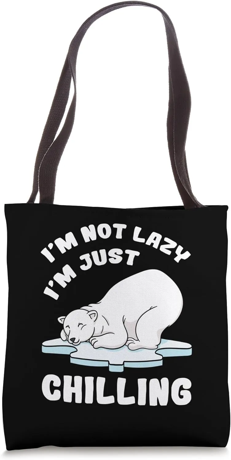 Polar Bear Specialist Biologist Zoologist Expert Arctic Tote Bag