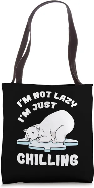 Polar Bear Specialist Biologist Zoologist Expert Arctic Tote Bag