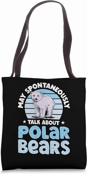 Polar Bear Tote Bag