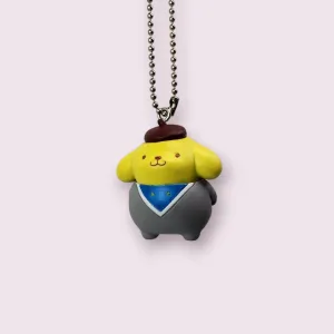 Pompompurin Astronaut Mini Figure Keychain