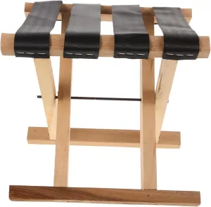 Portable Foldable Stool Sturdy Fishing Chair for Outdoor Use Lightweight and Compact for Camping Hiking Beach and BBQ Height Finish