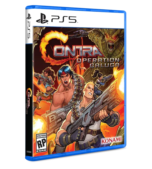 PS5 LIMITED RUN #95: CONTRA: OPERATION GALUGA