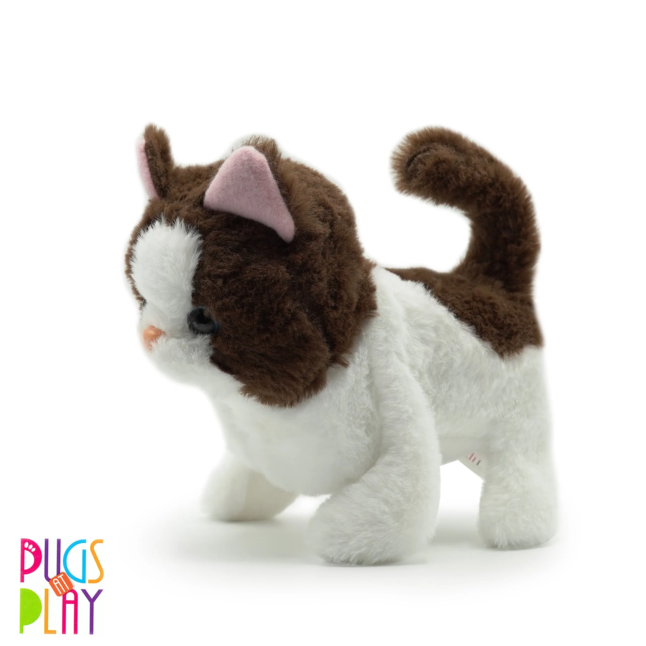 Pugs at Play Bella Walking Cat – Realistic Cat Toy For Kids