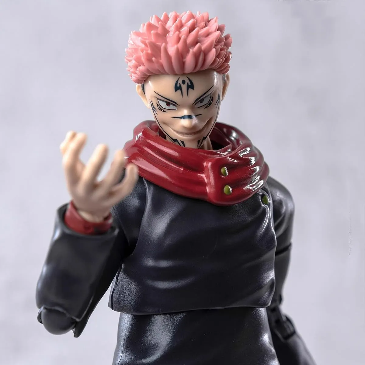 QAHEART Itadori Yuji Figures, Fushiguro Megumi Anime Figure Statues Movable Interchangeable Face Action Figurine Ornament 18CM