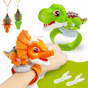 Rechargeable Dinosaur Toy Walkie Talkies for Kids for Outdoor Camping Games & Birthday Xmas Toys Gifts for 3  Years Old Boys Girls Kids (2)