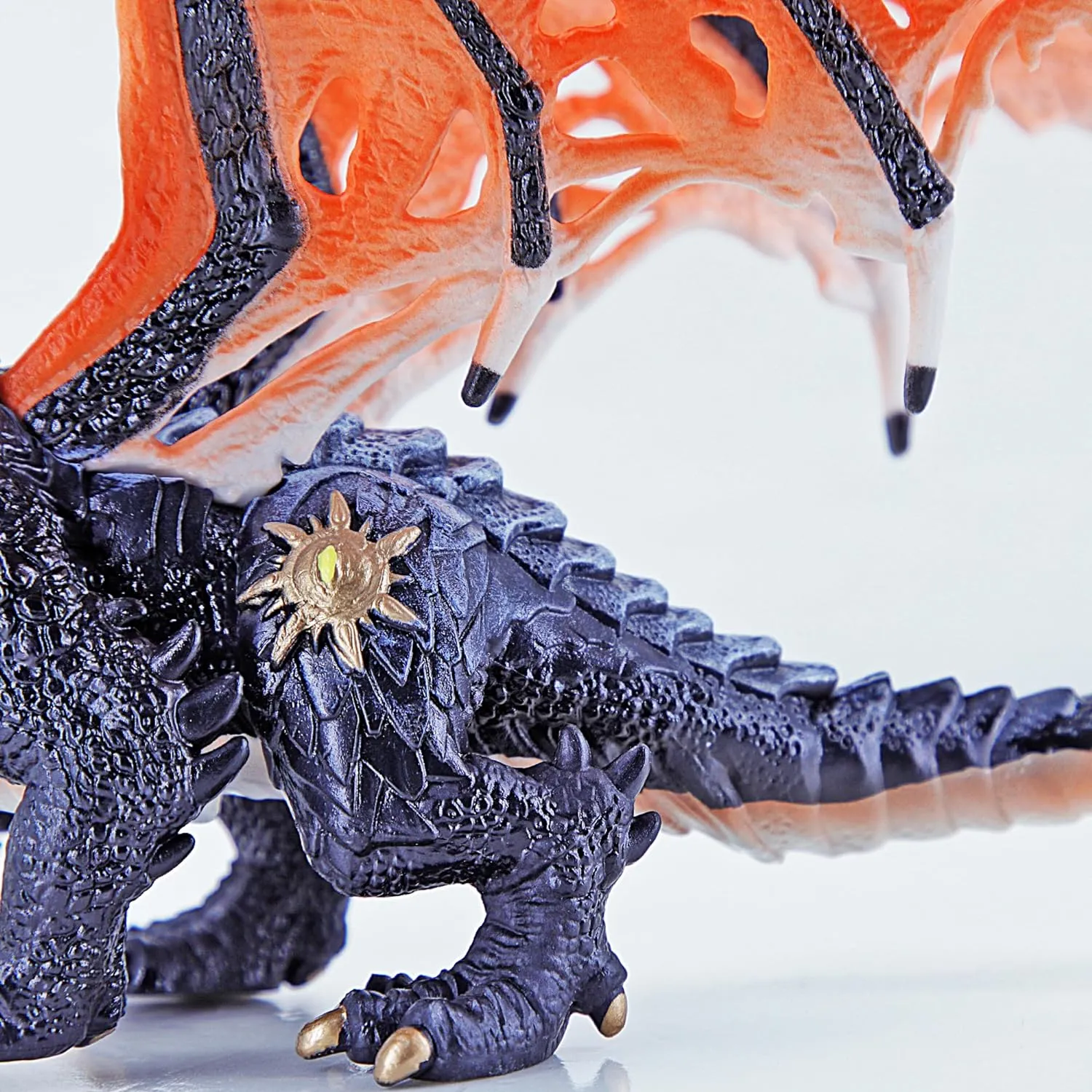 RECUR Devil Dragon Action Figurine, 9 Inch Statue Dragon Toys for Boys Girls Kids, RPG Figures Miniatures for Tabletop Display & Roleplaying, Collectors Toy Age 3  