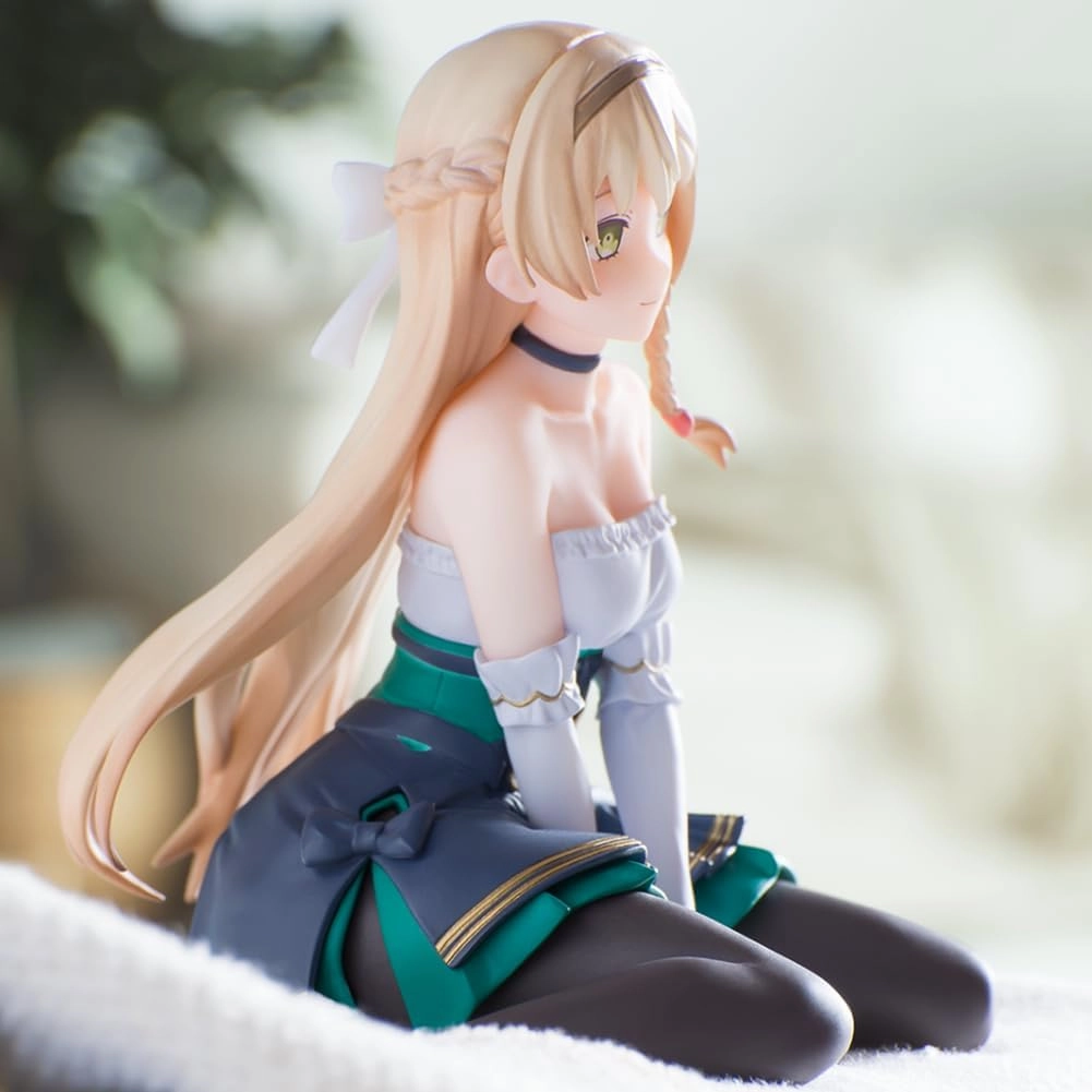 Reisalin Stout Figure Statue 1/7 Scale Anime Figure Reisalin Stout Action Figure, Sitting Pose Original Painting Figure PVC Handmade Collectible Decoration