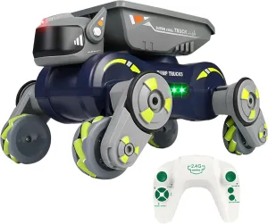 Remote Control Car for Kids,Robot Dog Toys for Boyrs and Girls Rechargeable RC Car Kids Toys with Light Music Spray,Swing arms,8  Teens Brithday Gift