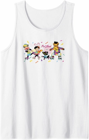 Retro Group Skate Party Tank Top