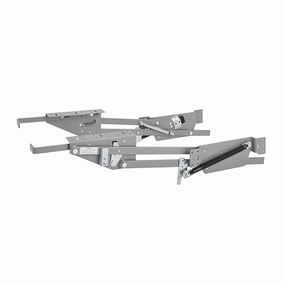 Rev-A-Shelf Kitchen Cabinet Spring Loaded Mixer and Appliance Lift Assist Mechanism for Small Kitchen Appliances w/Soft Close, Zinc, RAS-ML-HDSC