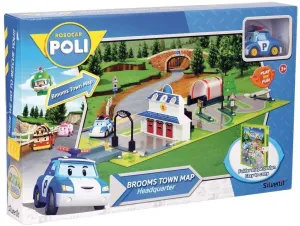 Robocar Poli Broom Town Map