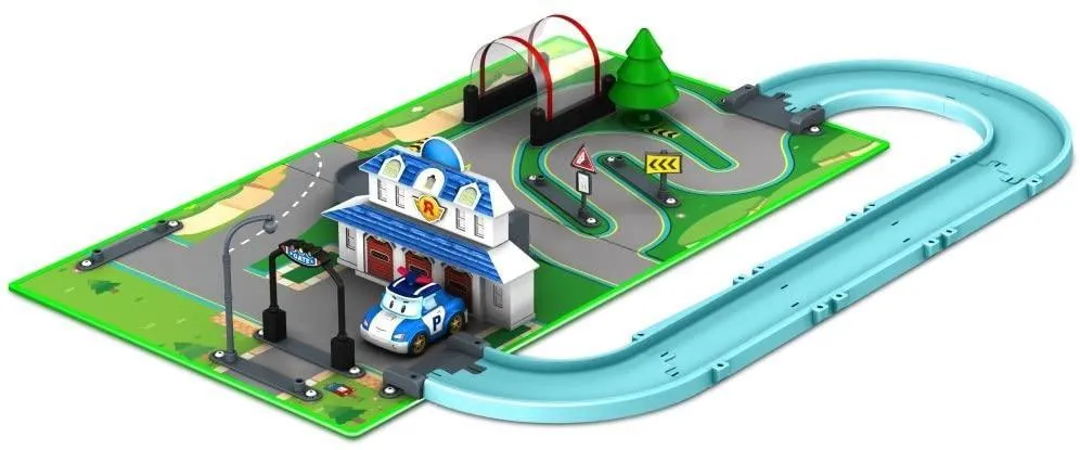 Robocar Poli Broom Town Map