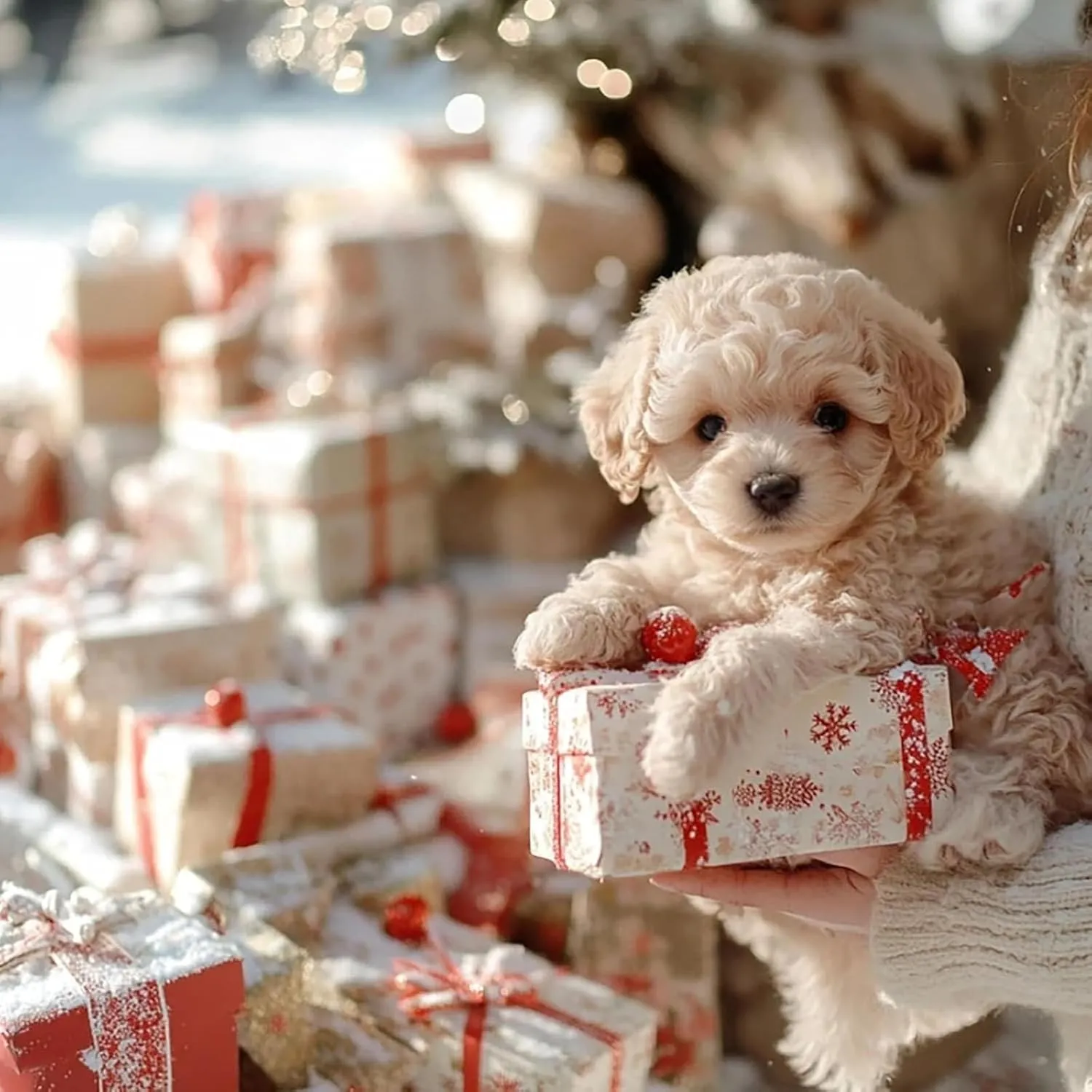 Robot Puppy That Acts Like a Real, Realistic Robot Puppy, Interactive Plush Dogrobot for Adults, Ai Robots Dogs for Walking, Barking, Tail Wagging