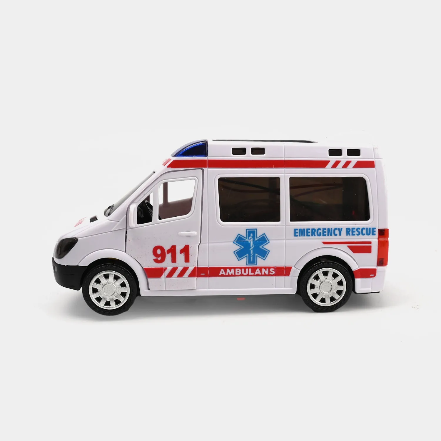 Rush & Rescue Vehicle Toy with Light and Sound for Kids