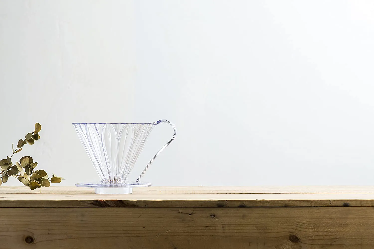 Rynx | Pour Over Coffee Dripper By Sanyo Sangyo: 1-to-4 Cup FLOWER SHAPED Brewer | Smart Drip Coffee Maker And Server | For Freshly Brewed Coffee | Elegant Smart Design For Better Brewing