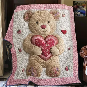 Rynx | Teddy Bear Valentine's Day Quilt
