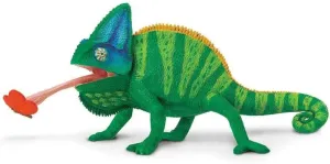 Safari Ltd. Veiled Chameleon Figurine - Detailed 9.25" Model Figure - Educational Toy for Boys, Girls, and Kids Ages 3 