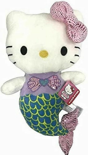 Sanrio Hello Kitty Mermaid 12 Inch Stuffed Figure Animal Plush Toy
