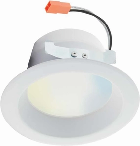Satco S11259 Starfish 4 Inch Retrofit WiFi Smart LED Recessed Downlight, Works with Siri, Alexa, Google Assistant, SmartThings, Tunable White, 700 Lumens