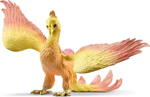 Schleich Bayala Phoenix Mythical Fantasy Action Figure - Kids Imagination Realistic Dragon Creature with Movable Wings for Girls and Boys with Eye and Head Art Details, Gift for Kids Age 4 