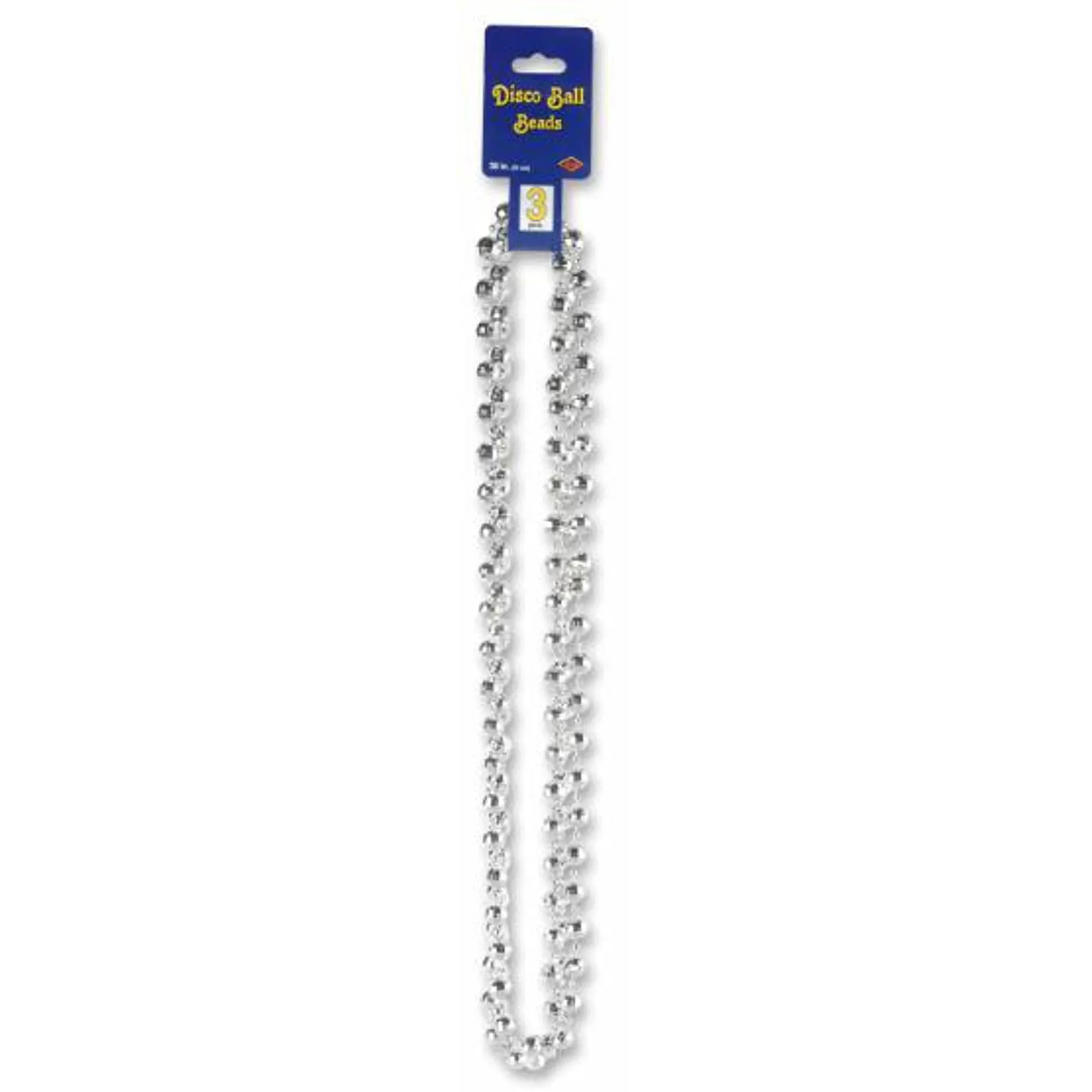 Shiny Disco Ball Beads - Set Of 3 Cds (36 Inches)