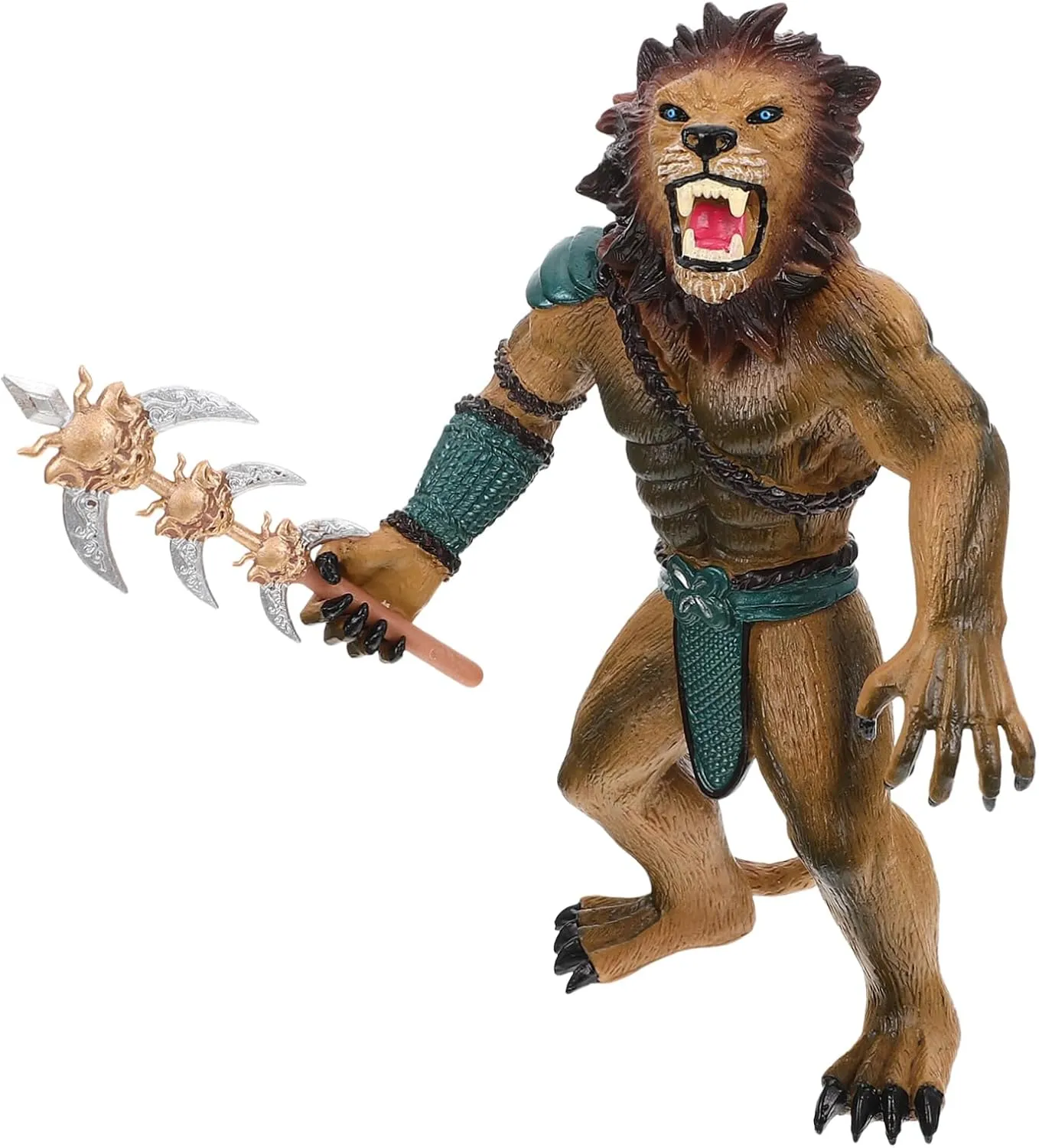 Simulation Werewolf Soldier Model Realistic Werewolf Ornament for Home Decoration Present for Enhance Imagination and Creativity and Design