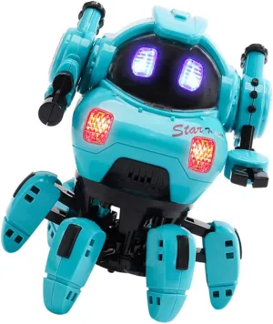 Singing and Dancing Robot Interactive Robot Plaything for Creative Educational Present for Boys and Engaging Design