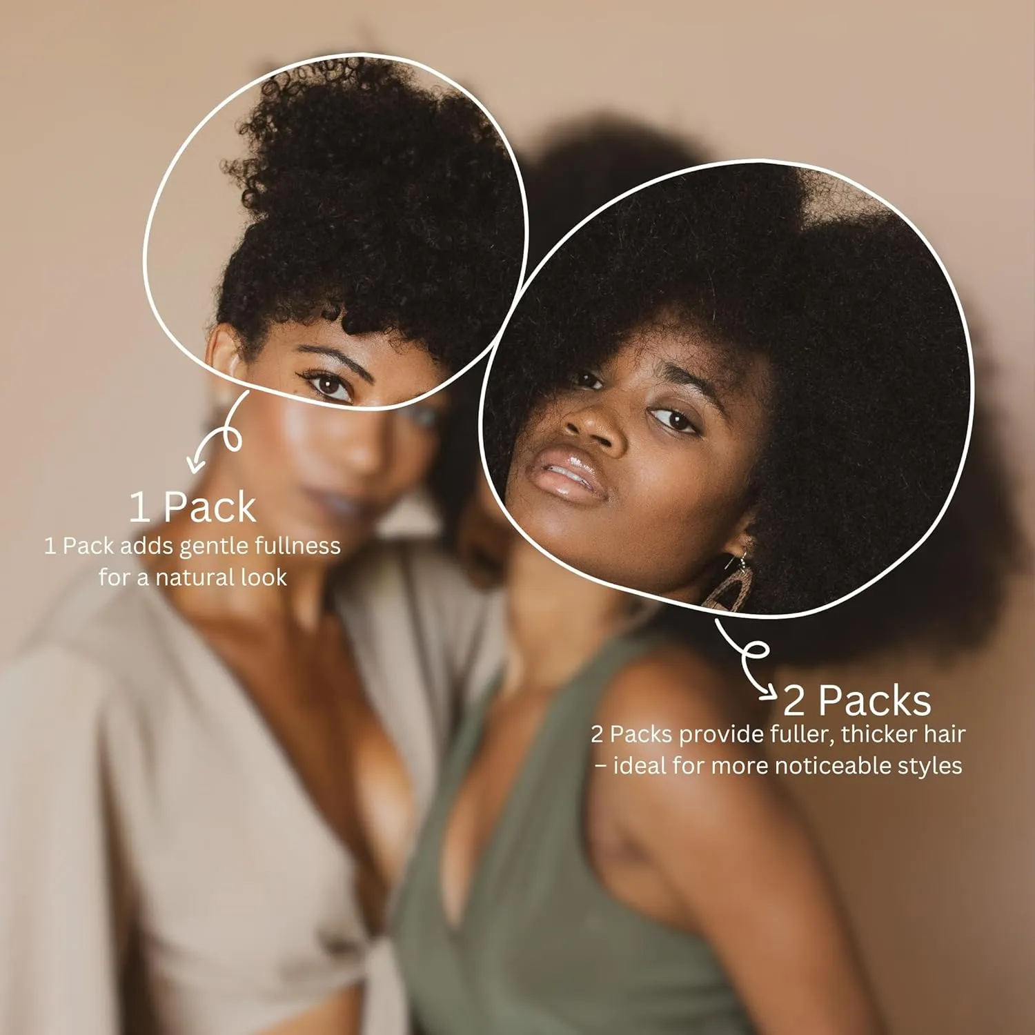 SIYUSI Kinky Curly Clip In Extensions, Luxurious Thickness, Premium Brazilian Remy Hair Clip Ins, Invisible & Scalp-Friendly, Natural Black Color, 4.23oz, 7Pcs (20 Inch)