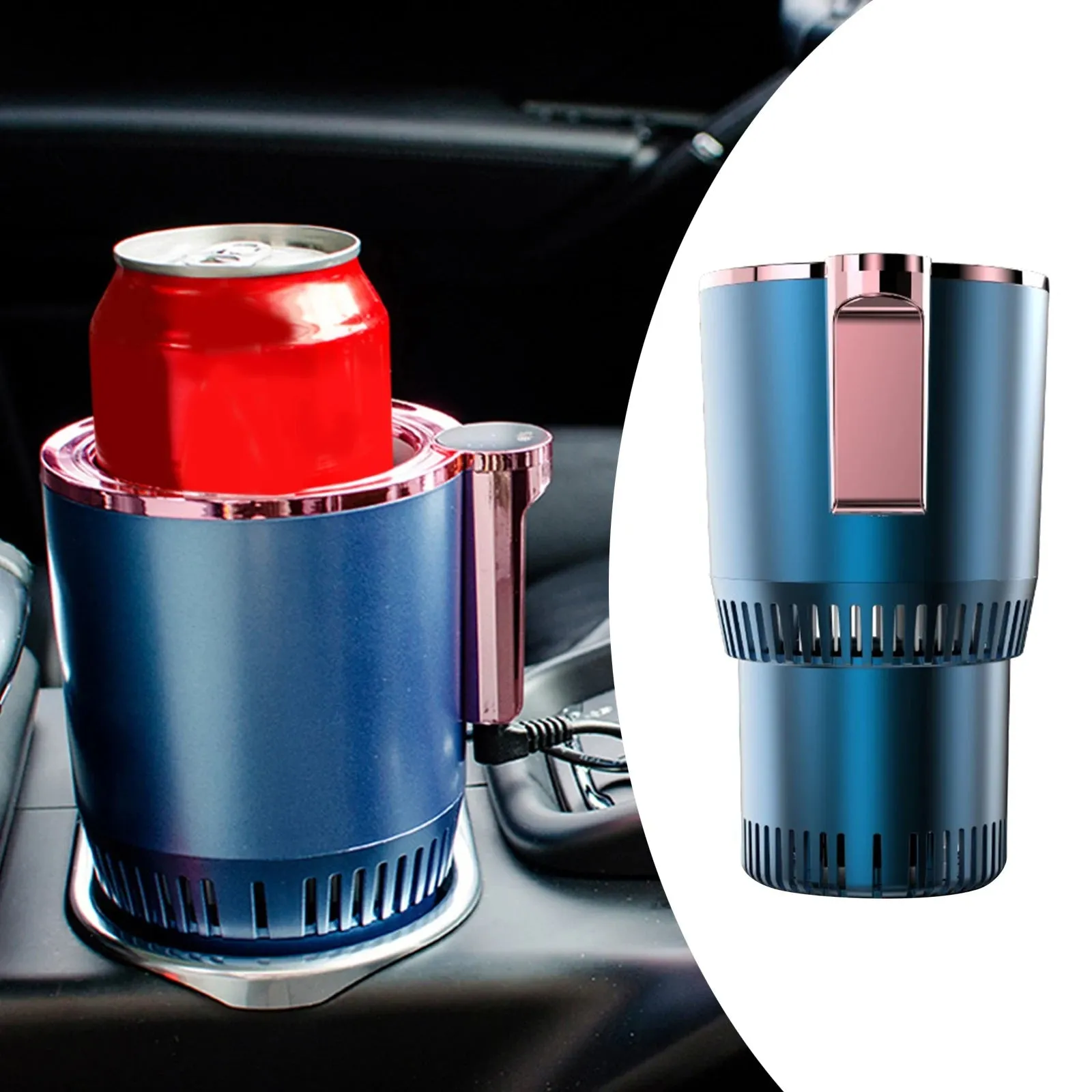 Smart Car Mug Cooler & Warmer – 2-in-1 Cup Warmer to Keep Your Coffee & Drinks at the Perfect Temperature On-the-Go