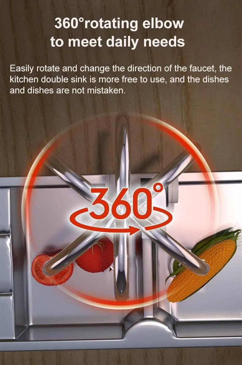 Smart Display Kitchen Faucet - Intelligent Heating Faucet