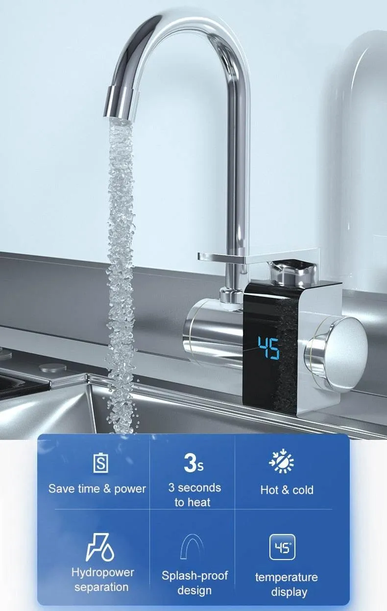Smart Display Kitchen Faucet - Intelligent Heating Faucet