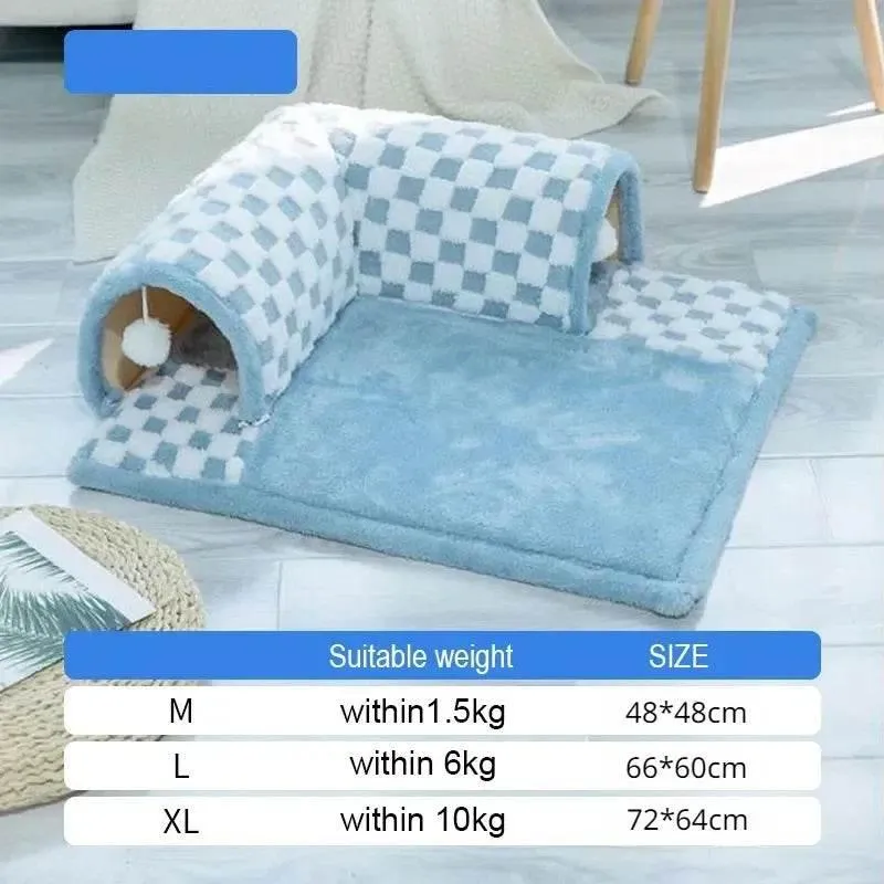 Smart Interactive Cat Tunnel - Fun Pet Playhouse