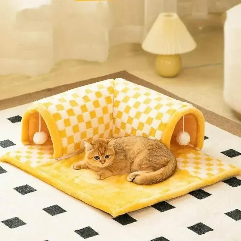 Smart Interactive Cat Tunnel - Fun Pet Playhouse