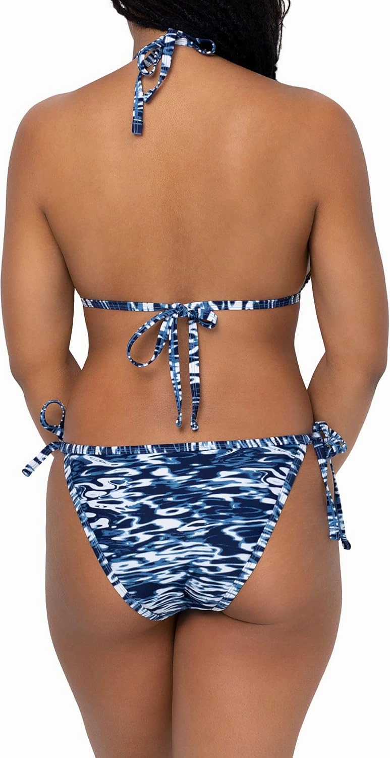 Smart & Sexy Women's Standard Swimwear Triangle String Bikini Set – Sexy & Comfortable Beachwear