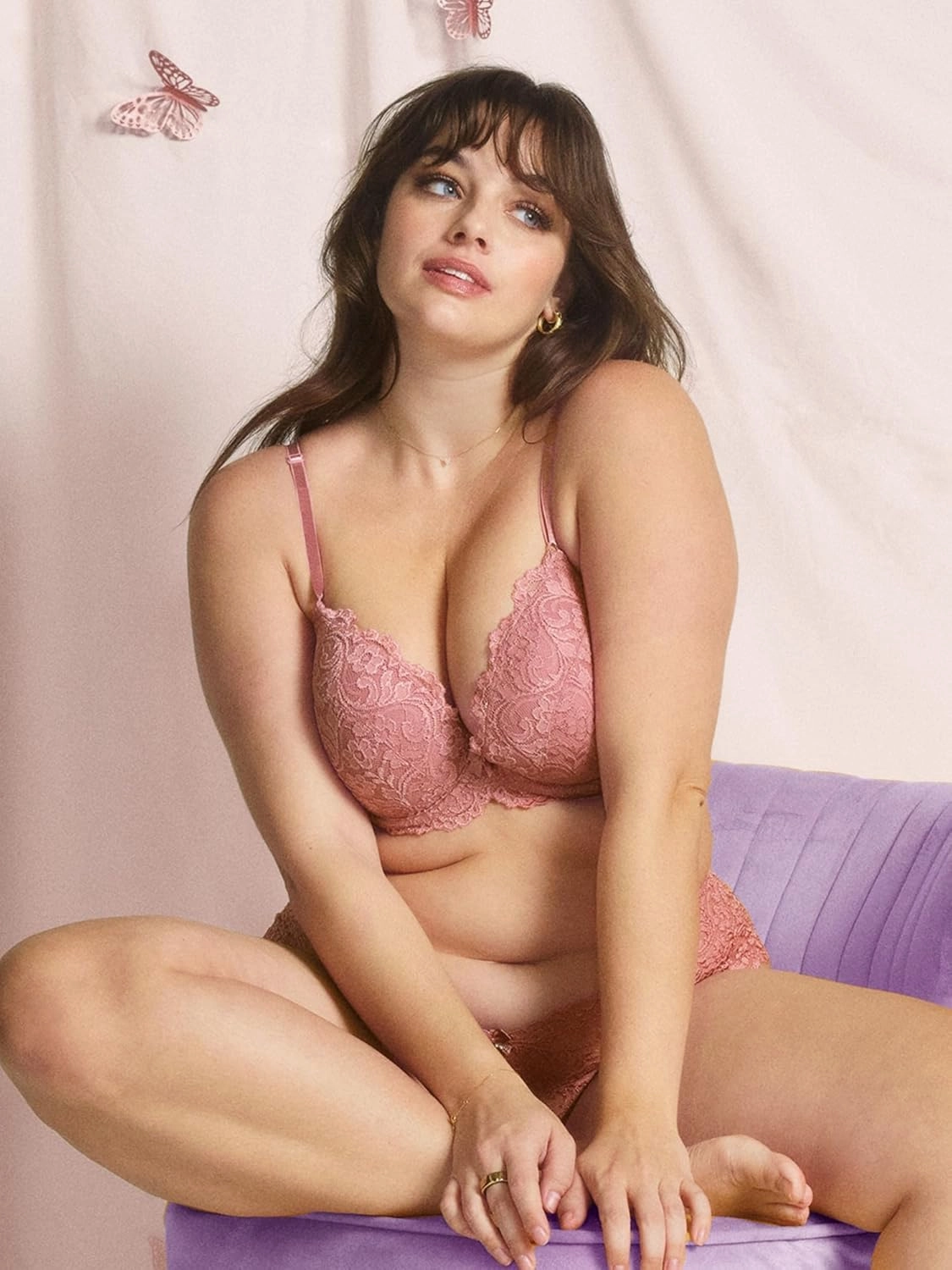 Smart & Sexy Womens Iconic Lace Push Up Bra
