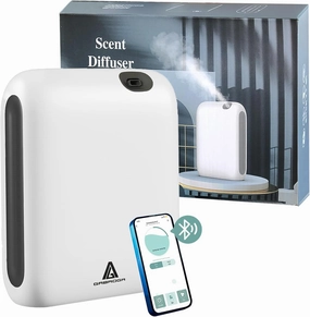 Smart Scent Air Machine for Home, 1500 Sq.Ft Coverage Hotel Collection Diffuser with Cold-air Diffusion Tech，Bluetooth Waterless Diffusers with APP Control for for Home Office Spa Large Room