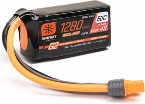 Spektrum Accessories Smart G2 Trail Pro 1280 mAh 4S 14.8V 50C LiPo w/ IC3, SPMX-1048