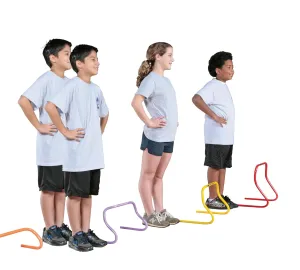 Sportime ComeBackHurdles - 16 inch - Set of 6 - Multiple Colors