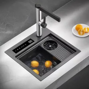 Stainless Steel Cup Washer - User-Friendly Sink Accessory