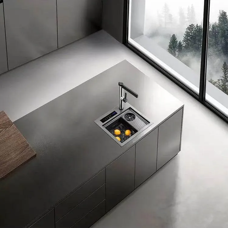 Stainless Steel Cup Washer - User-Friendly Sink Accessory