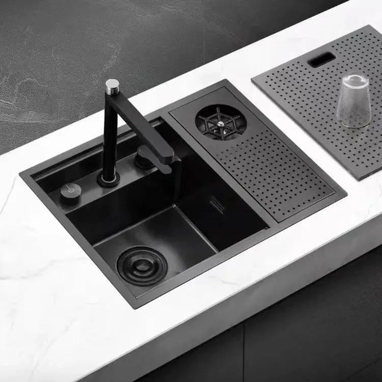 Stainless Steel Cup Washer - User-Friendly Sink Accessory
