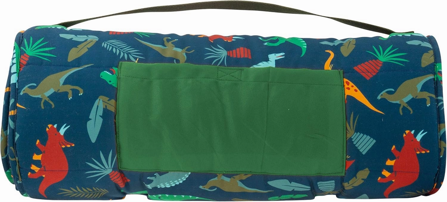 Stephen Joseph, Toddler All Over Print Nap Mat with Soft Blanket and Removable Pillow for Boys & Girls, Kids Sleeping Bag for Elementary, Daycare, Preschool with Carry Handle