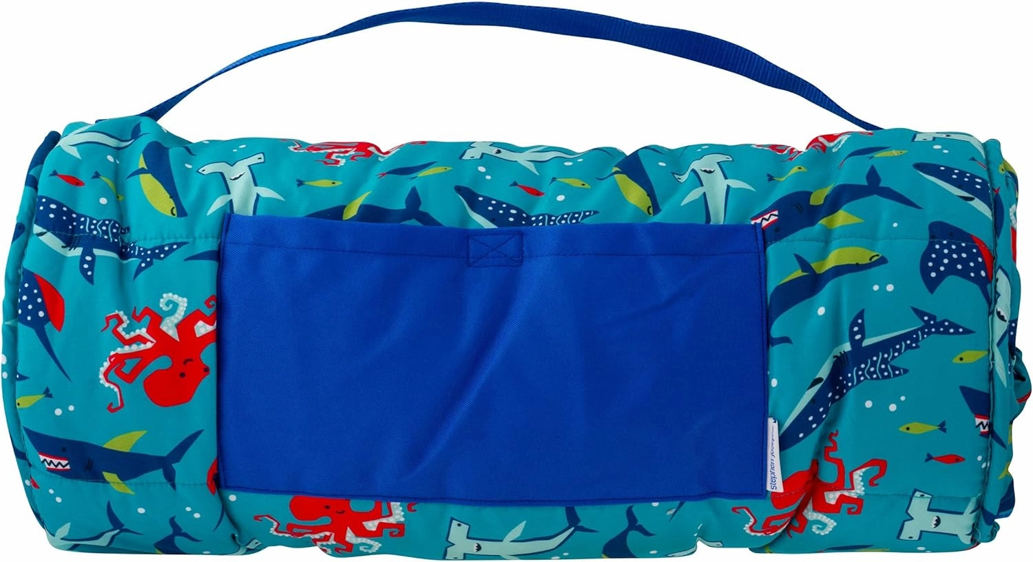 Stephen Joseph, Toddler All Over Print Nap Mat with Soft Blanket and Removable Pillow for Boys & Girls, Kids Sleeping Bag for Elementary, Daycare, Preschool with Carry Handle