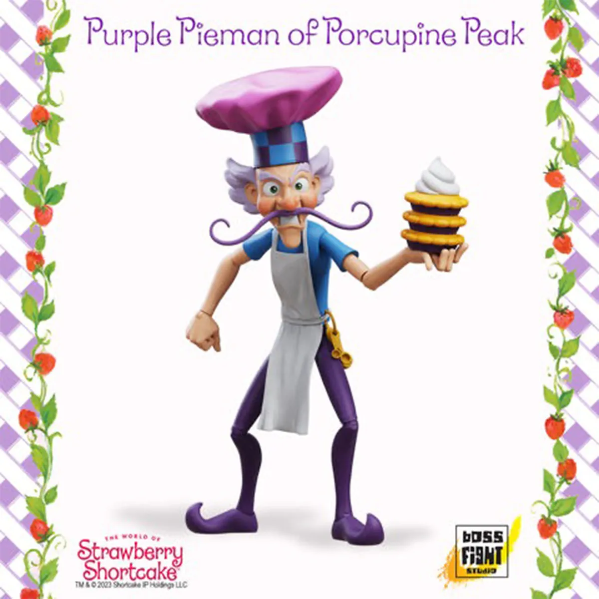 Strawberry Shortcake 6-Inch Scale Purple Pieman Action Figure