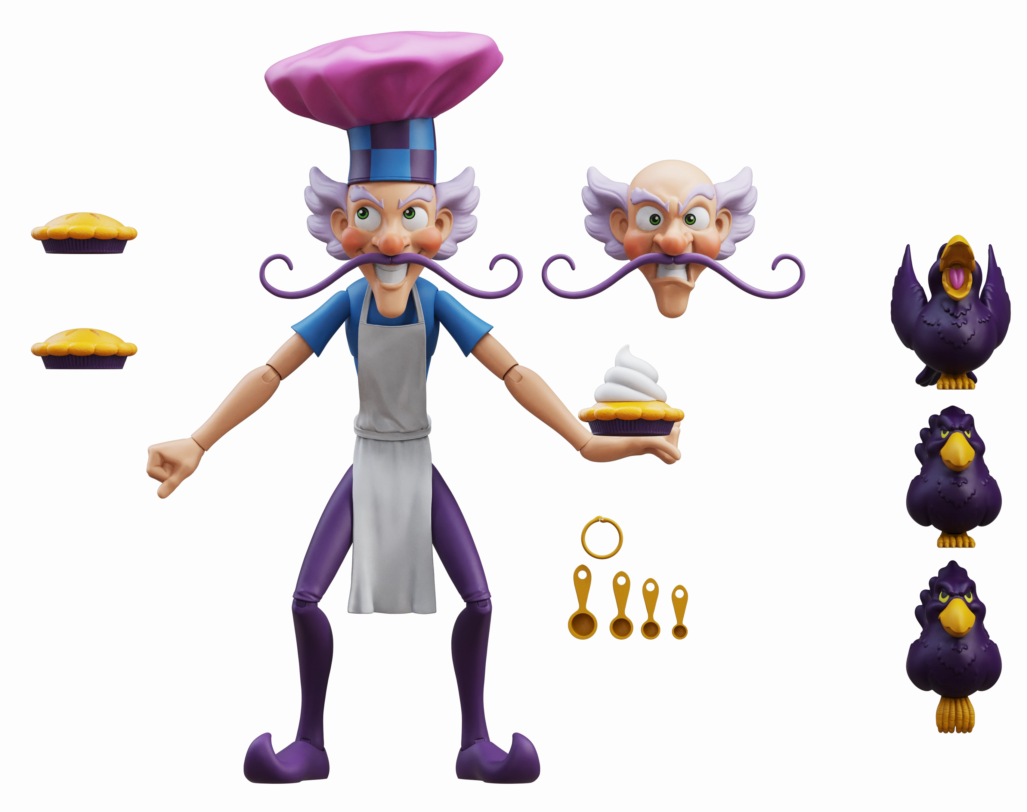 Strawberry Shortcake Deluxe Action Figure: Purple Pieman