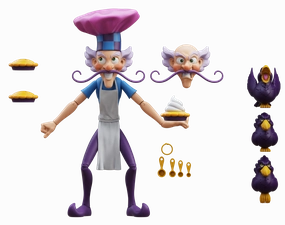 Strawberry Shortcake Deluxe Action Figure: Purple Pieman