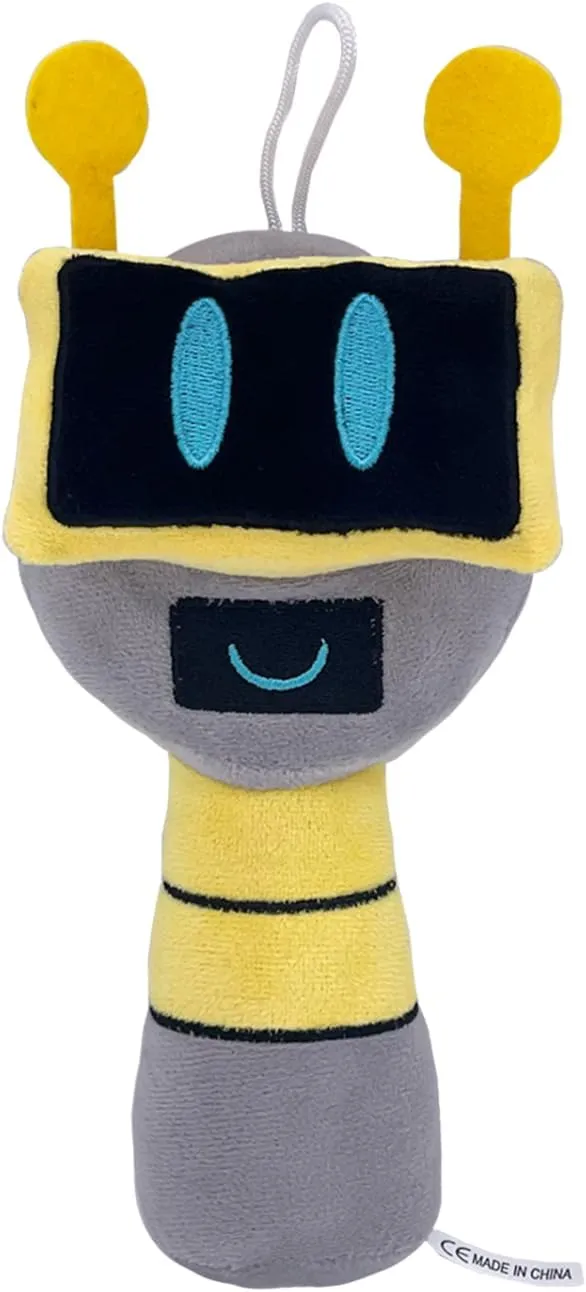 Super JAKES Sprunki Plush, Sprunki Game Plush Toys,Soft Stuffed Animal Pillow Figure Doll Christmas Birthday Gifts for Adult Kids (Fun Bot)