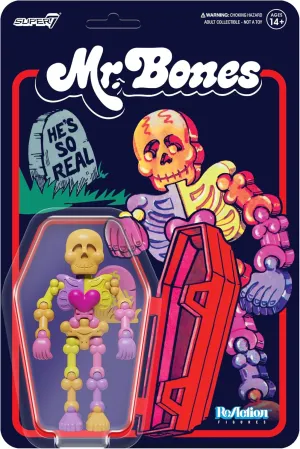 Super7 Mr. Bones - 3.75" Mr. Bones Action Figure Vintage Collectibles and Retro Toys